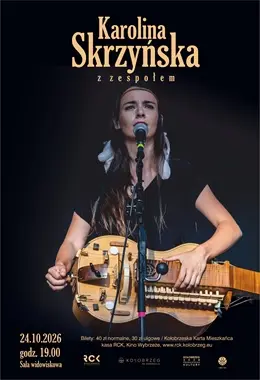 Karolina Skrzyńska z zespołem - koncert